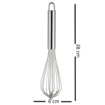 Fouet de pâtisserie grand modèle 38 cm professionnel – Image 5