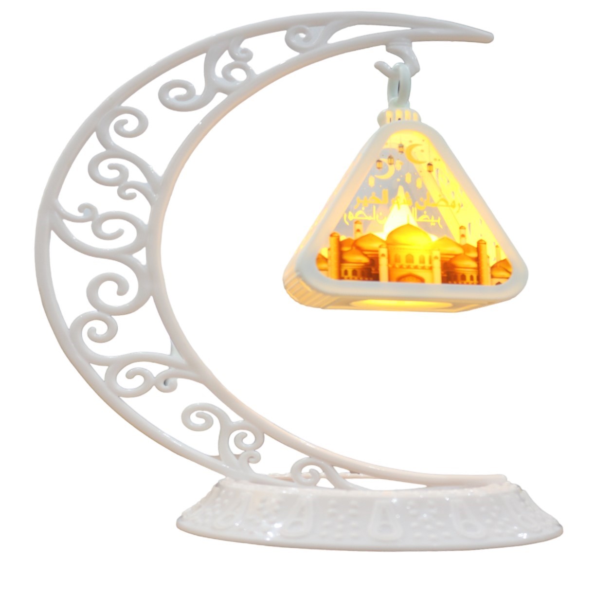 lanterne-decor-ramadan-plastique-Led-fanous-promo-deal-tunisie-11 Lanterne en plastique pour Ramadan GM – Image 1