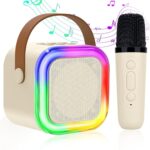 Machine de karaoké  portable avec un micro – Image 3