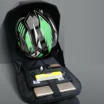 Sac à dos à coque rigide avec yeux Iron Man – Image 5