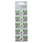 Lot de 10 Piles bouton LR44 357 G13