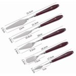 Ensemble de 5 spatule à crème pour gâteau – Image 2