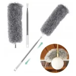 Balai à Poussière Télescopique en Microfibre – Manche Extensible 240 cm – Image 6