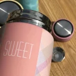 Thermos Isotherme avec Afficheur de température rose écossais – Image 3
