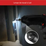Kit de tournevis électrique portable 46 embouts – Image 5