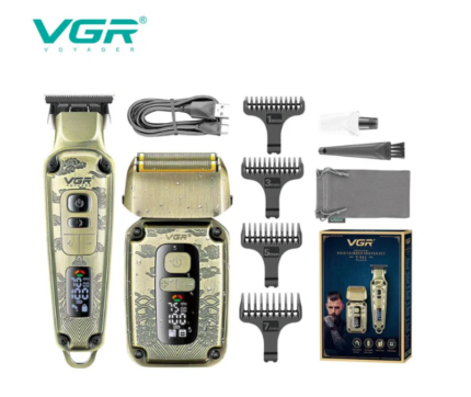 ✂️ Tondeuse à Cheveux Professionnelle VGR V-641 Pack 2 en 1