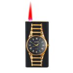 Briquet à flamme réglable avec horloge – Image 3