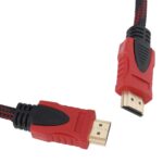 Câble HDMI maillé HD 1080P de 10 mètres avec double filtre 1.4 – Image 2