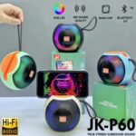 Enceinte Bluetooth portable JK-P60 avec lumières LED RVB – Image 2
