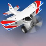Avion jouet à manivelle pour enfant – Image 2