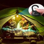 Lampe de camping rond  rechargeable avec 3 modes d'éclairage – Image 3