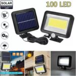 Lampe Solaire avec Détecteur de Mouvement et câble de 5 mètre – Image 2