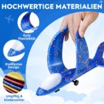 Avion pistolet catapulte avec lumière 27 cm – Image 5