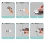 Lot de 2 verrous de sécurité des armoires et tiroirs  pour enfants – Image 5