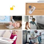 Lot de 2 verrous de sécurité des armoires et tiroirs  pour enfants – Image 2