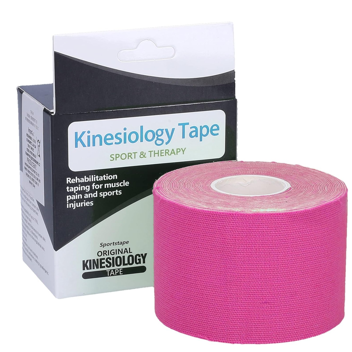 Bandes-Kinesiologiques-Muscles-5mx5cm-Elastique-Impermeable-Elastique-Medecine-shopico tunisie-6 Bande Kinésiologie pour les Muscles 5mX5cm élastique sans latex – Image 1