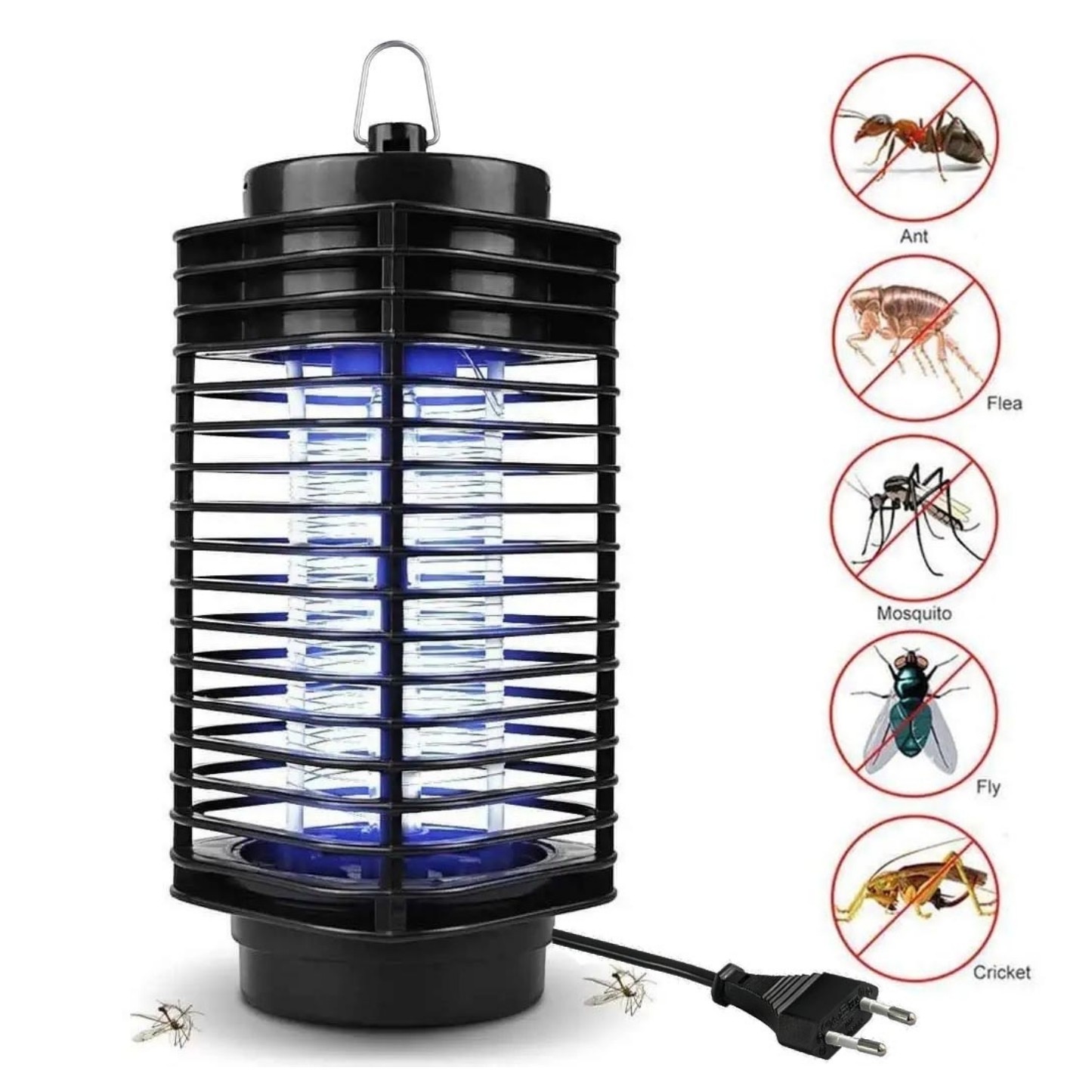 Lampe-antimoustqiue-uv-insectes-mouche-moustique-lete-efficace-shopico tunisie Destructeur d'insectes Anti Moustiques Tue Insectes Mouche Electrique LED Lampe UV – Image 1
