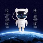 Veilleuse Projecteur Astronaute Ciel Etoilé avec télécommande – Image 3