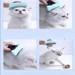 Brosse autonettoyante pour chat et chien – Image 2