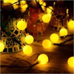 Guirlande lumineuse 20 LED Jaune