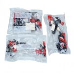 Mini briques de construction forme voiture rouge – Image 2