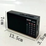 Mini radio à 3 bandes rechargeable Meier M-9390 – Image 4