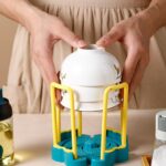 Support d'égouttoir pour assiette en plastique