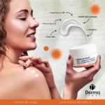 Crème de Jour Hydratante Anti-Rides SPF 30 – DERMATRUST avec Brume offerte – Image 2