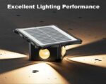 Applique Murale Solaire Carrée 4 LED YC-SW2801-4 – Image 4
