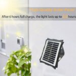 Applique Murale Solaire Carrée 8 LED Multi-Directions YC-SW2801-8 – Image 4