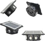 Applique Murale Solaire Carrée 8 LED Multi-Directions YC-SW2801-8 – Image 5
