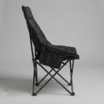 Chaise Pliante de Camping avec Haut Dossier – Image 2