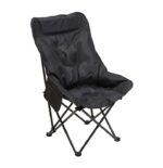 Chaise Pliante de Camping avec Haut Dossier – Image 3