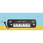 Piano sans fil avec microphone grand modéle 80cm – Image 5