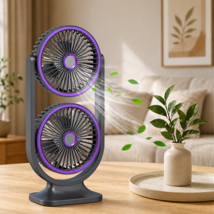 ventilateur supérposé