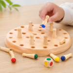Jeu de Mémoire en Bois pour Enfants – Image 2