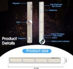 Lampe de Camping Magnétique LED – Rechargeable & Variateur de Lumière – Image 3