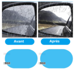 lot de 2 Films de Protection Hydrophobe pour Rétroviseur – Image 2
