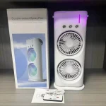 Mini Ventilateur avec Double Spray 90° – Image 4