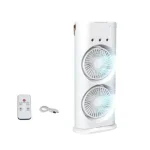Mini Ventilateur avec Double Spray 90° – Image 2