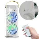 Mini Ventilateur avec Double Spray 90° – Image 3
