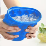 Moule à Glaçons en Silicone en Forme de Seau