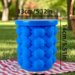 Moule à Glaçons en Silicone en Forme de Seau – Image 6