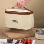 Pack 4 Boîtes à Lunch Ronds avec Sac Isotherme – Image 2