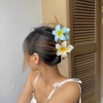 Pince à Cheveux Fleur Élégante – Image 4