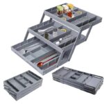 Organisateur de tiroir extensible multiniveaux pour cuisine – Image 4