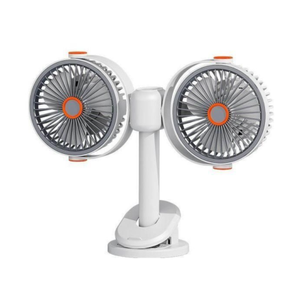 ventilateur tete double avec clips